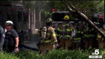 Massive 6-alarm fire tears through Fort Worth apartment complex