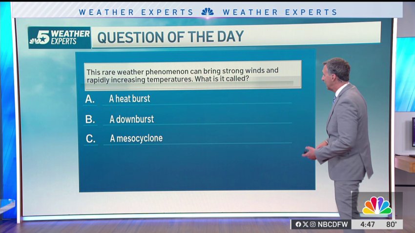 Weather Quiz: Rare weather phenomenon