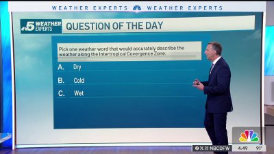 Weather quiz: Intertropical Convergence Zone