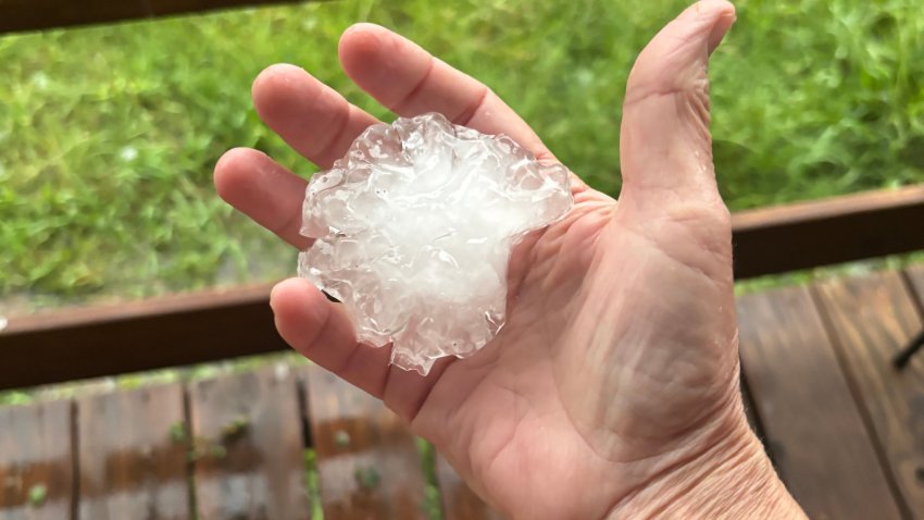 [tint-NBC_DFW] [EXTERNAL] Hail that fell at 7:50pm 6/1/25 in Millsap Texas