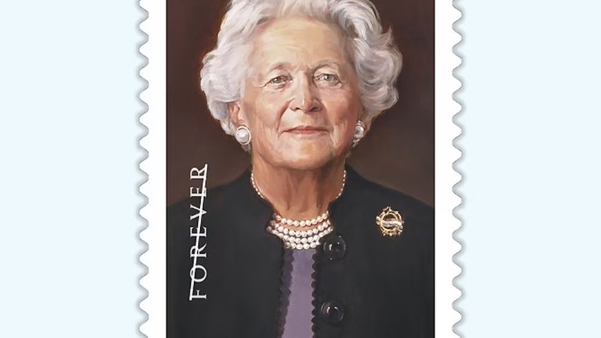USPS Barbara Bush Stamp