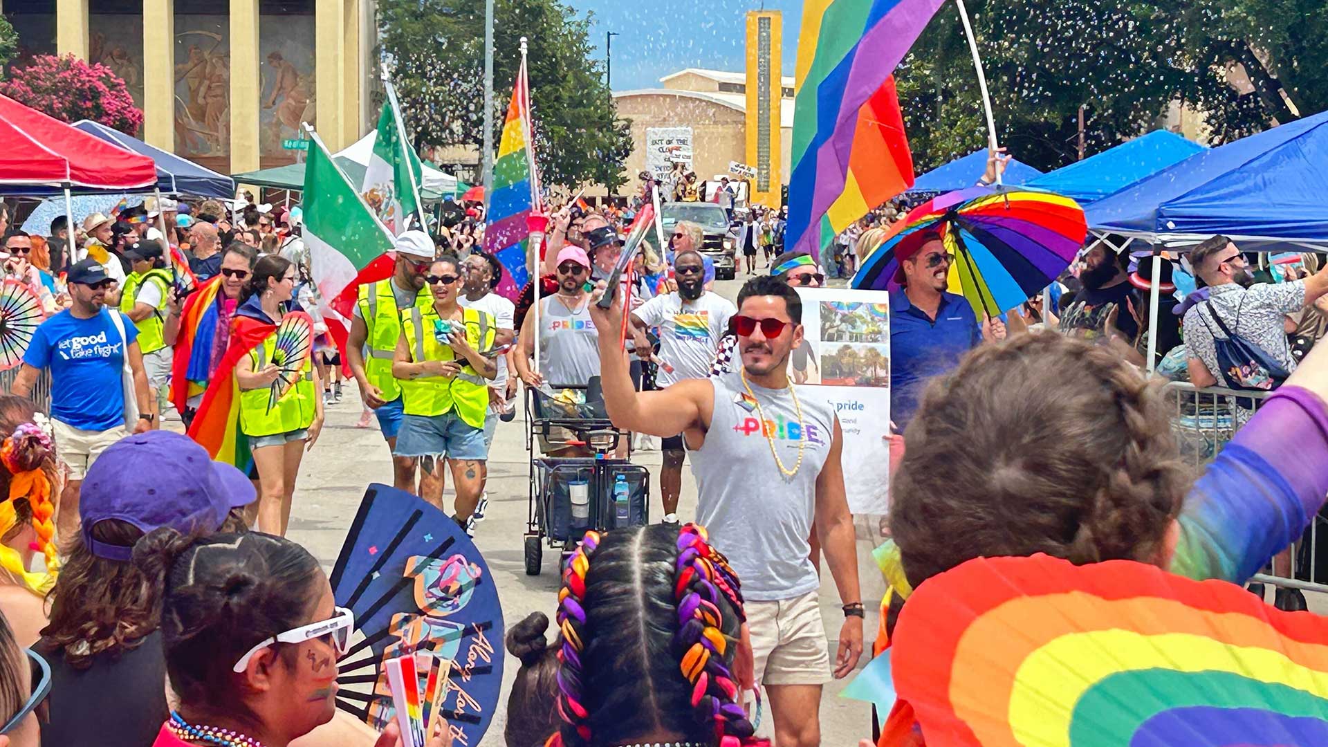Images from the 2025 Dallas Pride Parade
