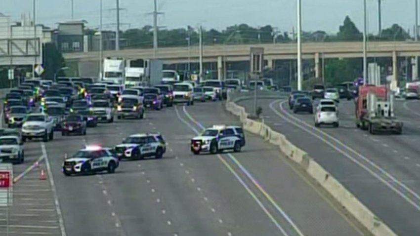 2400 block of northbound North Central Expressway