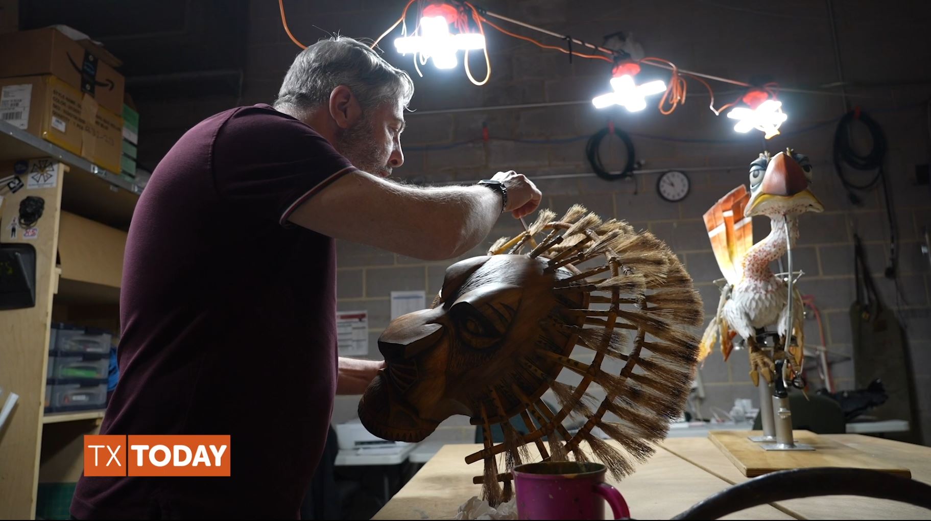 Behind the curtain at Disney's The Lion King – NBC 5 Dallas-Fort Worth