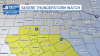 LIVE RADAR: A Severe Thunderstorm Watch is in effect for portions of North Texas; Warmer and drier for Monday