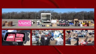 Texas DPS shared this photo of seized goods.