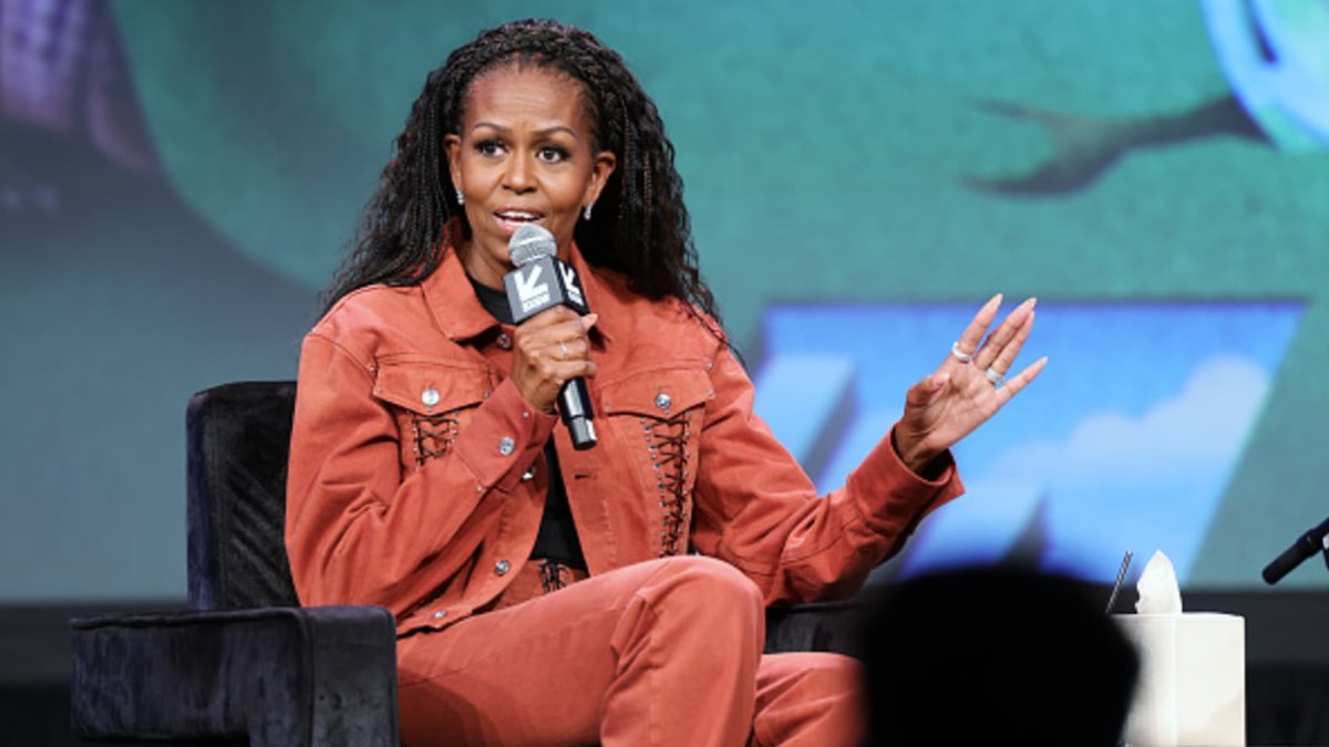 Michelle Obama explains why she thinks the U.S. isn't ready for a female president