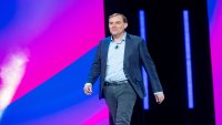 Amazon Web Services CEO Matt Garman speaks at the AWS re:Invent conference in Las Vegas on Dec. 4, 2024.