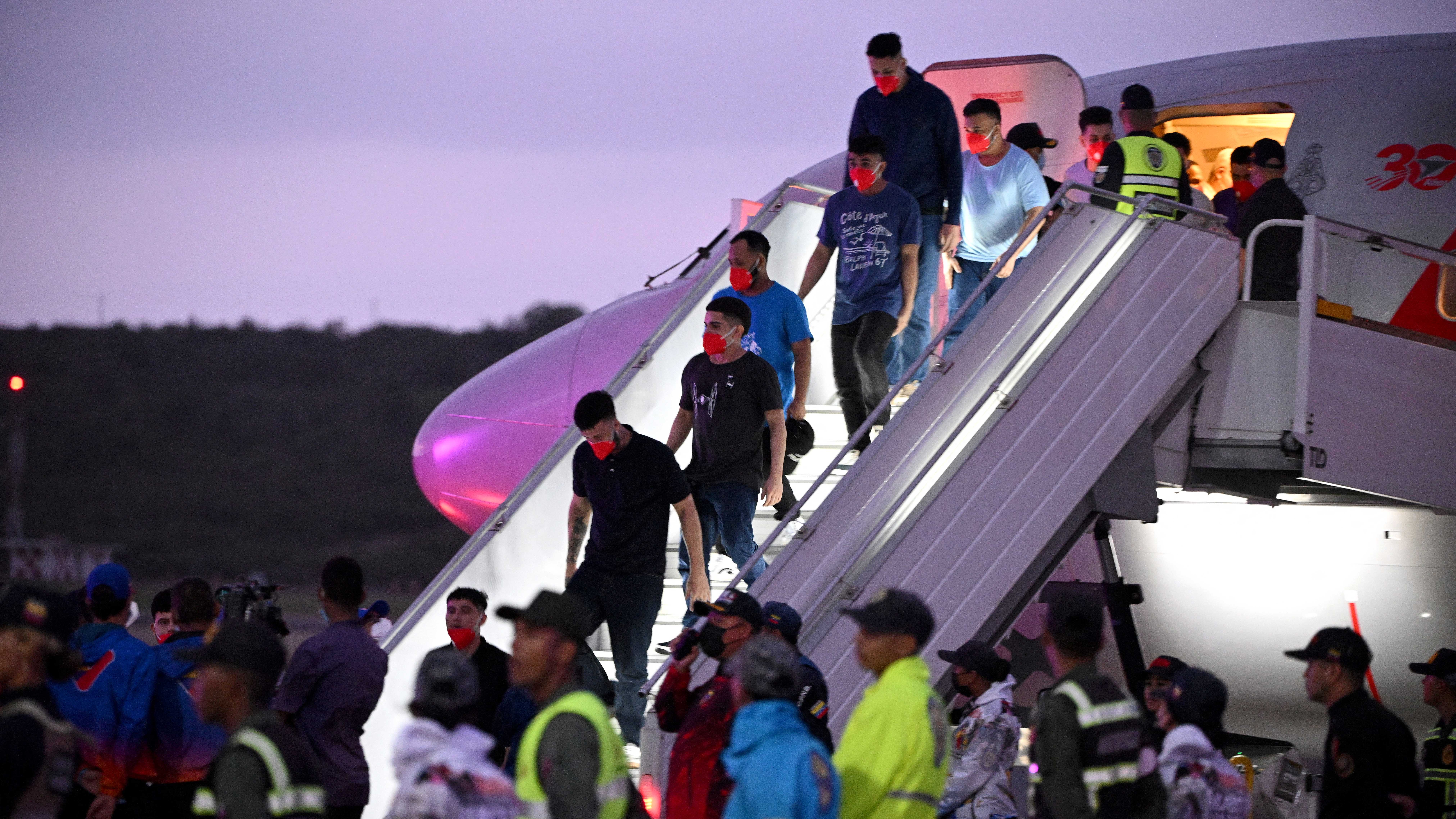 Men the Trump administration sent to El Salvador megaprison freed in prisoner swap