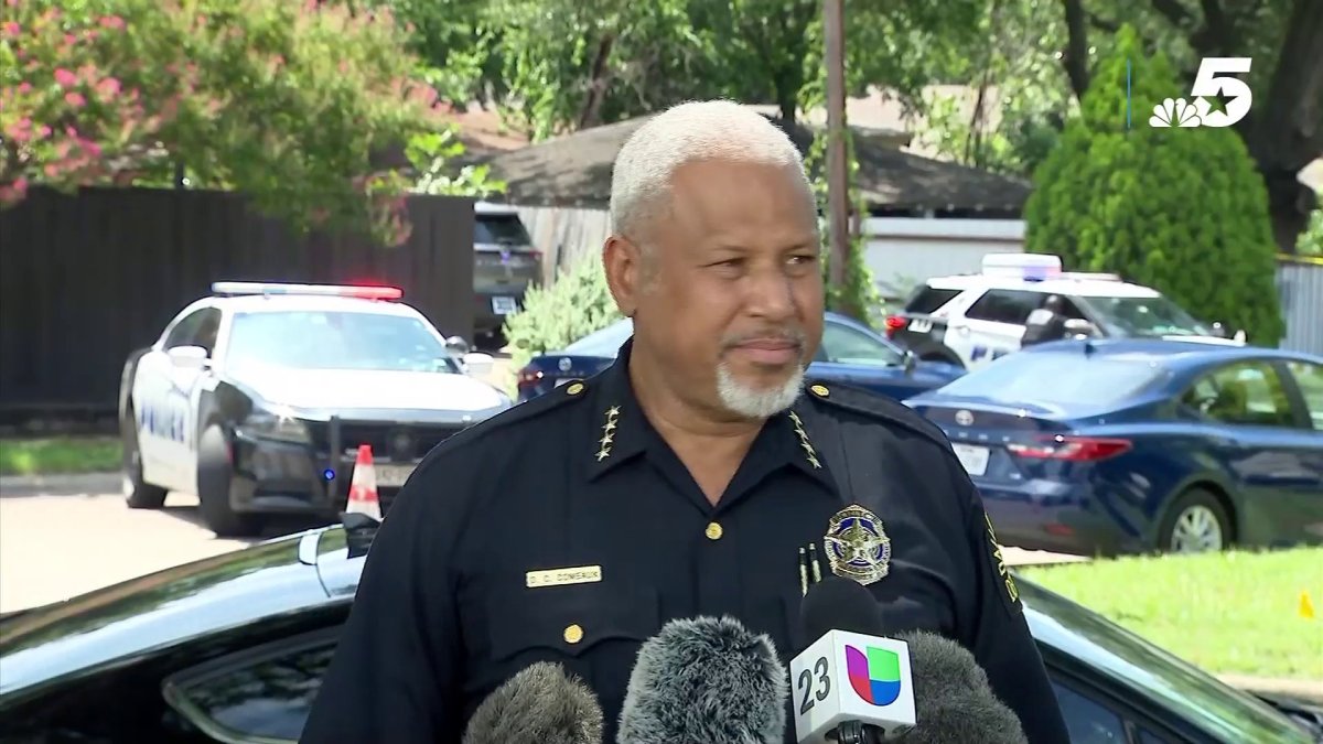 Man with knife who lunged at Dallas officer, shot by police, Dallas PD ...