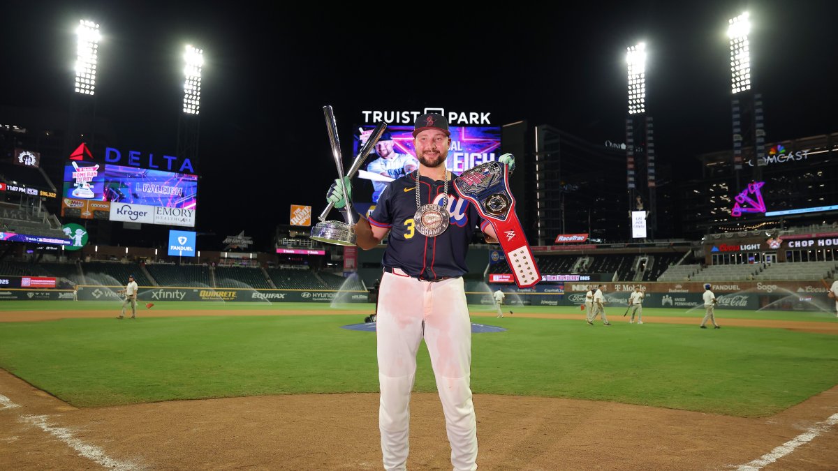 Mariners catcher Cal Raleigh wins 2025 MLB Home Run Derby – NBC 5 ...
