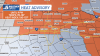 LIVE RADAR: Heat Advisory for DFW; Isolated storms possible
