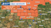 NBC 5 Forecast: Heat Advisory extended into Saturday for much of North Texas