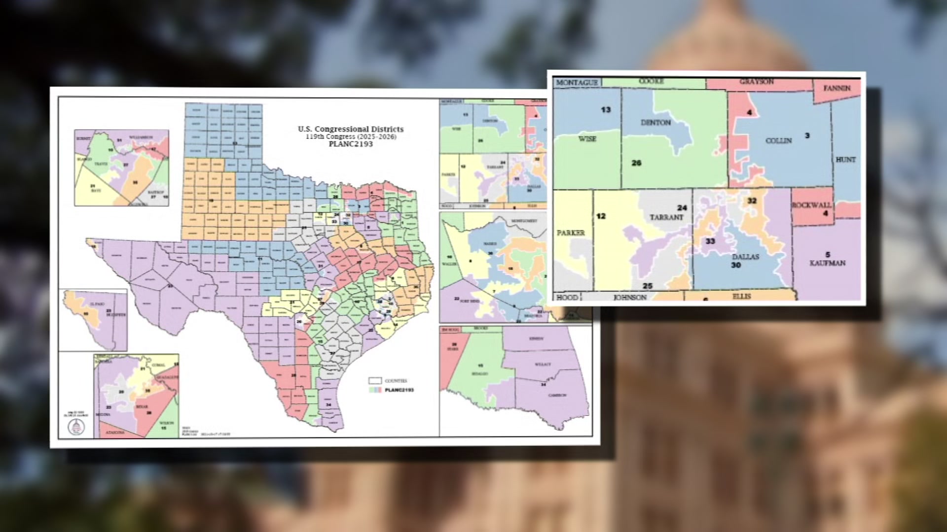 Texas Republicans host first of - Redistricting Maps
