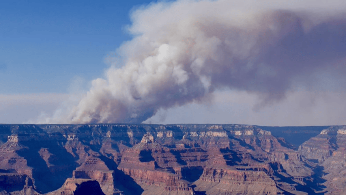 Wildfire near Grand Canyon expands tenfold over 24 hours – NBC 5 Dallas ...