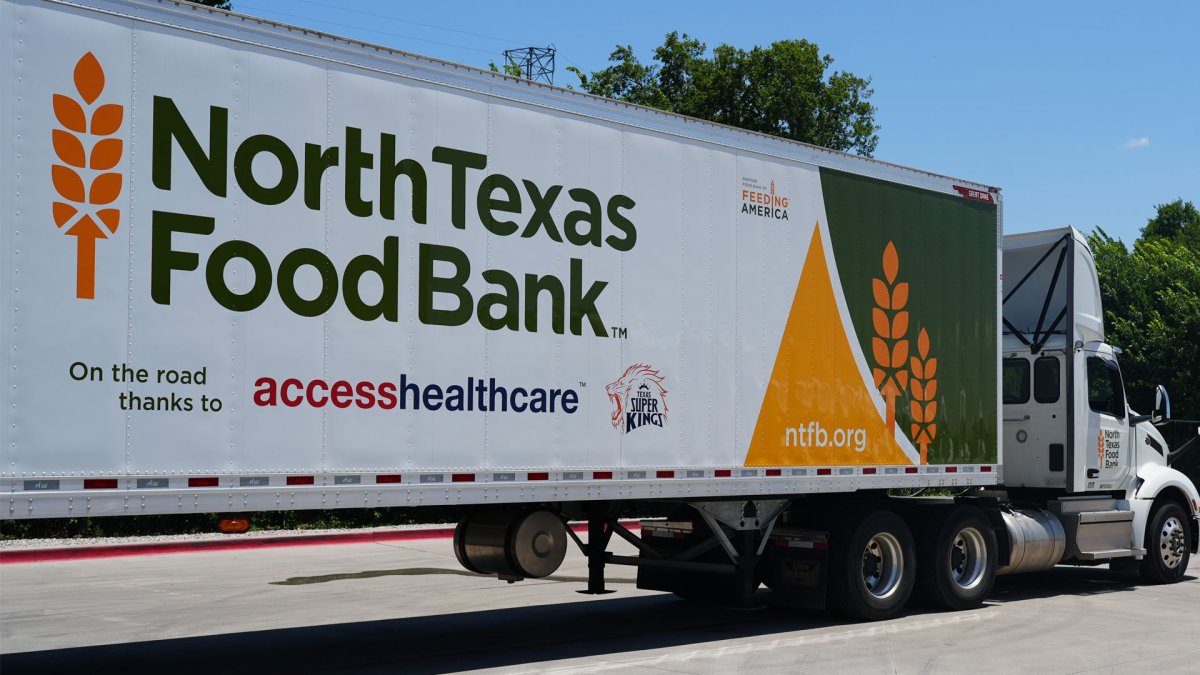The North Texas Food Bank unveils new co-branded trailer wrap – NBC 5 ...