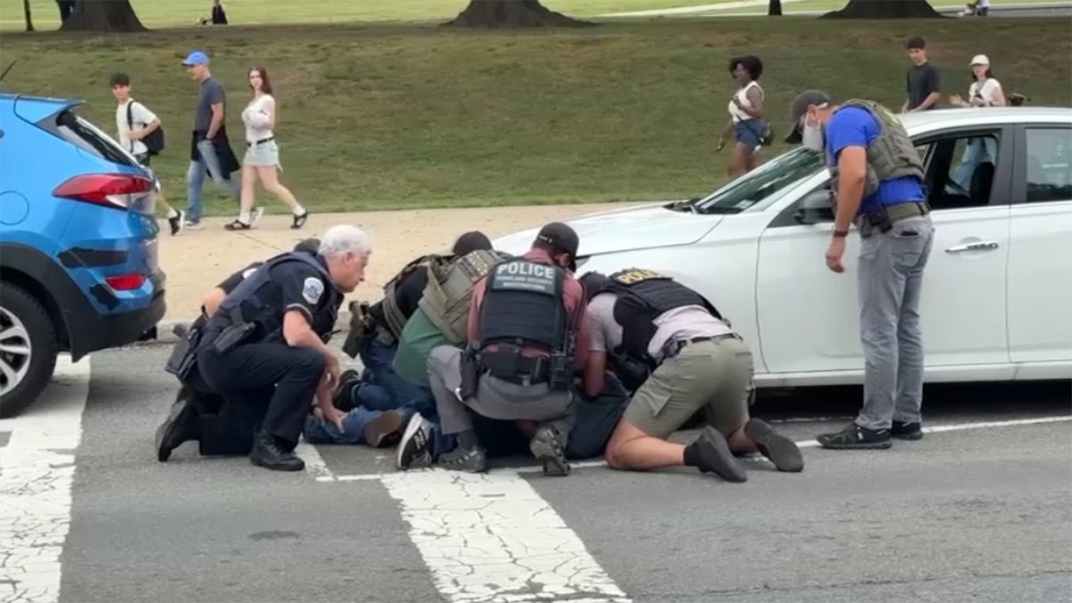 ICE detains man on National Mall as he pleads for help – NBC 5 Dallas ...