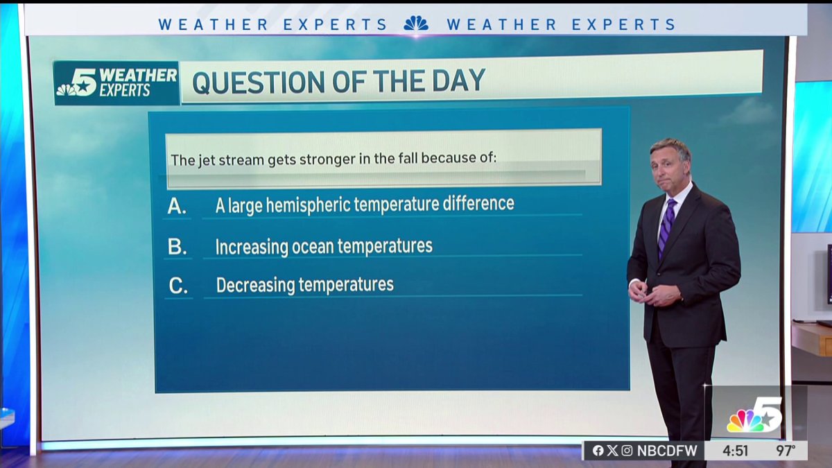 Jet Stream Nbc Video: Understanding the jet stream in fall – NBC 5 Dallas-Fort Worth