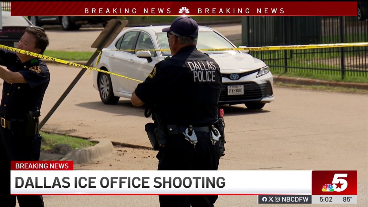 FBI investigates deadly shooting outside Dallas ICE facility – NBC 5 ...