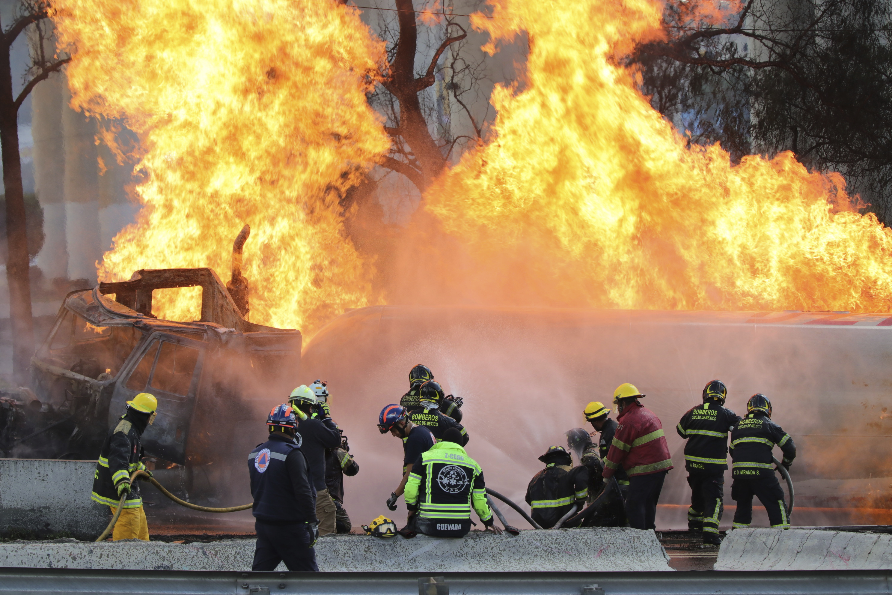 Massive gas tanker explosion in Mexico City kills 3 people and injures 70 others