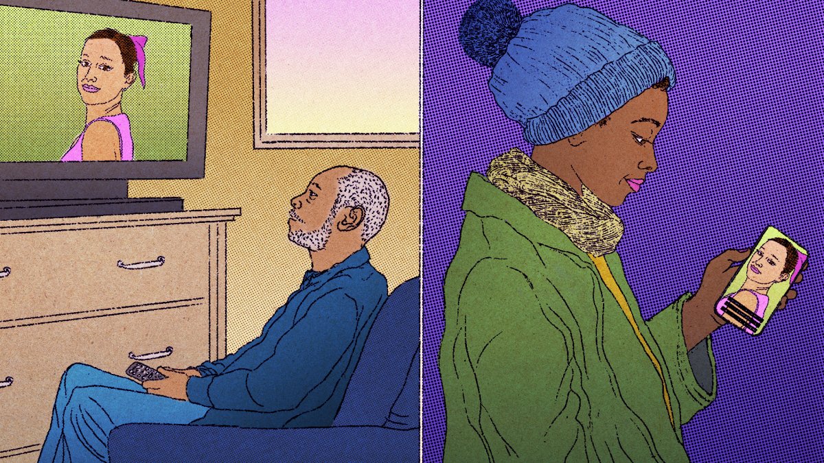 Many young adults turn on TV subtitles, according to a new poll