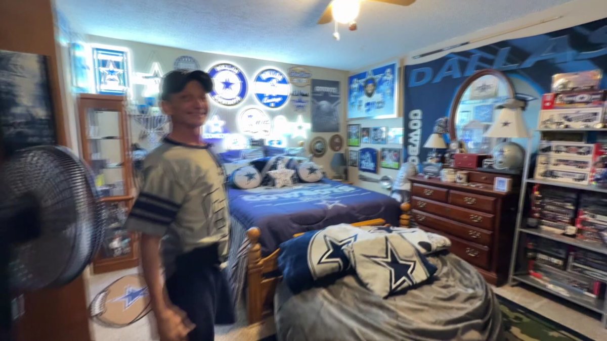 Dallas Cowboys fan transforms home into memorabilia haven – NBC 5 ...