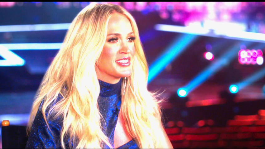 Behind the scenes of Carrie Underwood's new Sunday Night Football open –  NBC 5 Dallas-Fort Worth