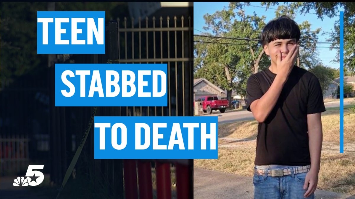 Fort Worth mother grieves son stabbed to death near high school – NBC 5 ...