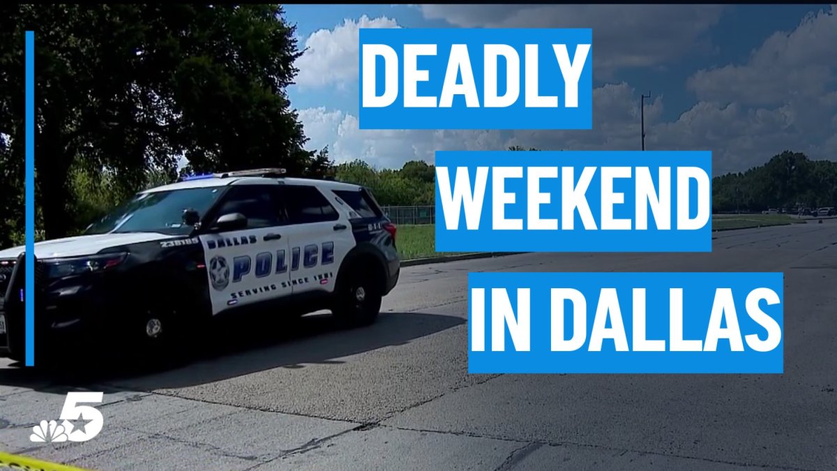 Violent weekend in Dallas leaves five dead – NBC 5 Dallas-Fort Worth