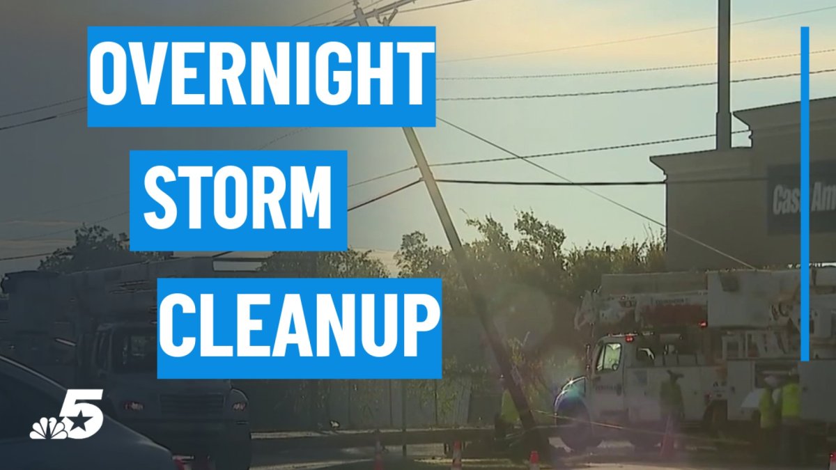 Fort Worth cleans up after overnight storms damage communities – NBC 5 ...