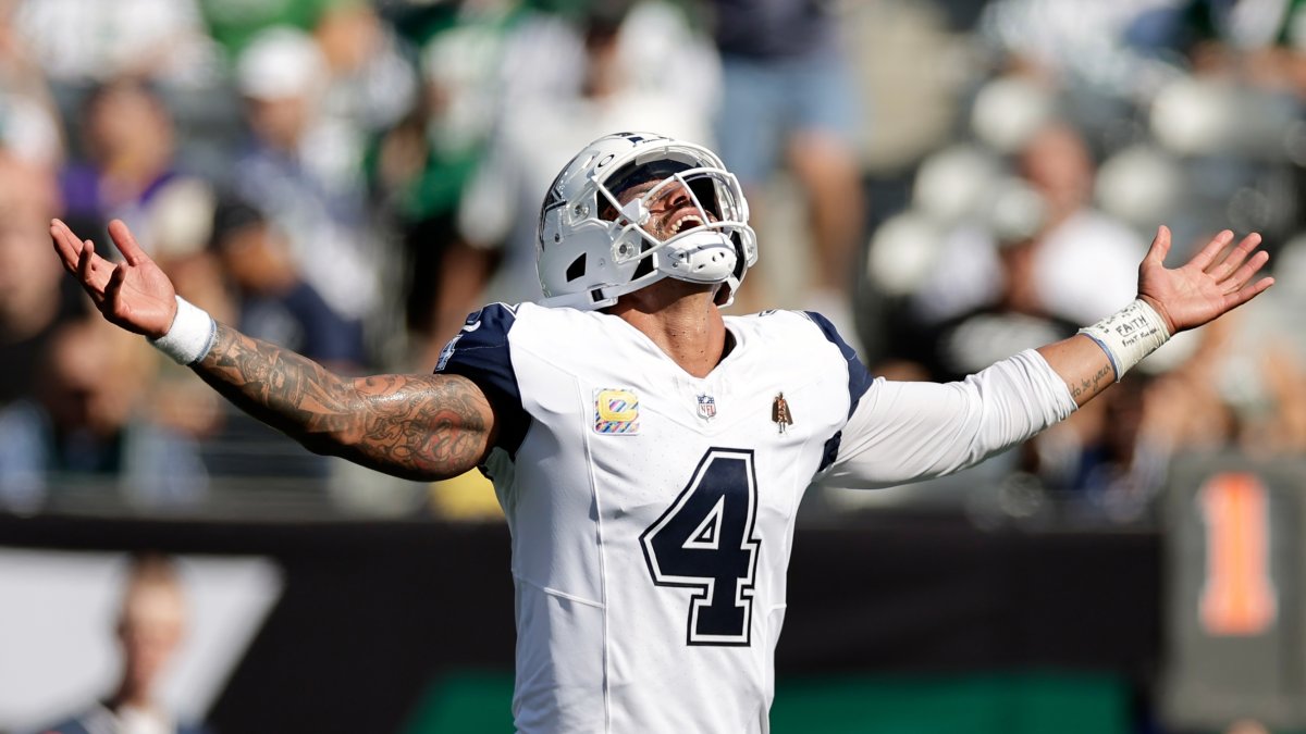 Cowboys dominate Jets 37-22 behind Prescott's 4 TD passes, two 90-yard  scoring drives – NBC 5 Dallas-Fort Worth