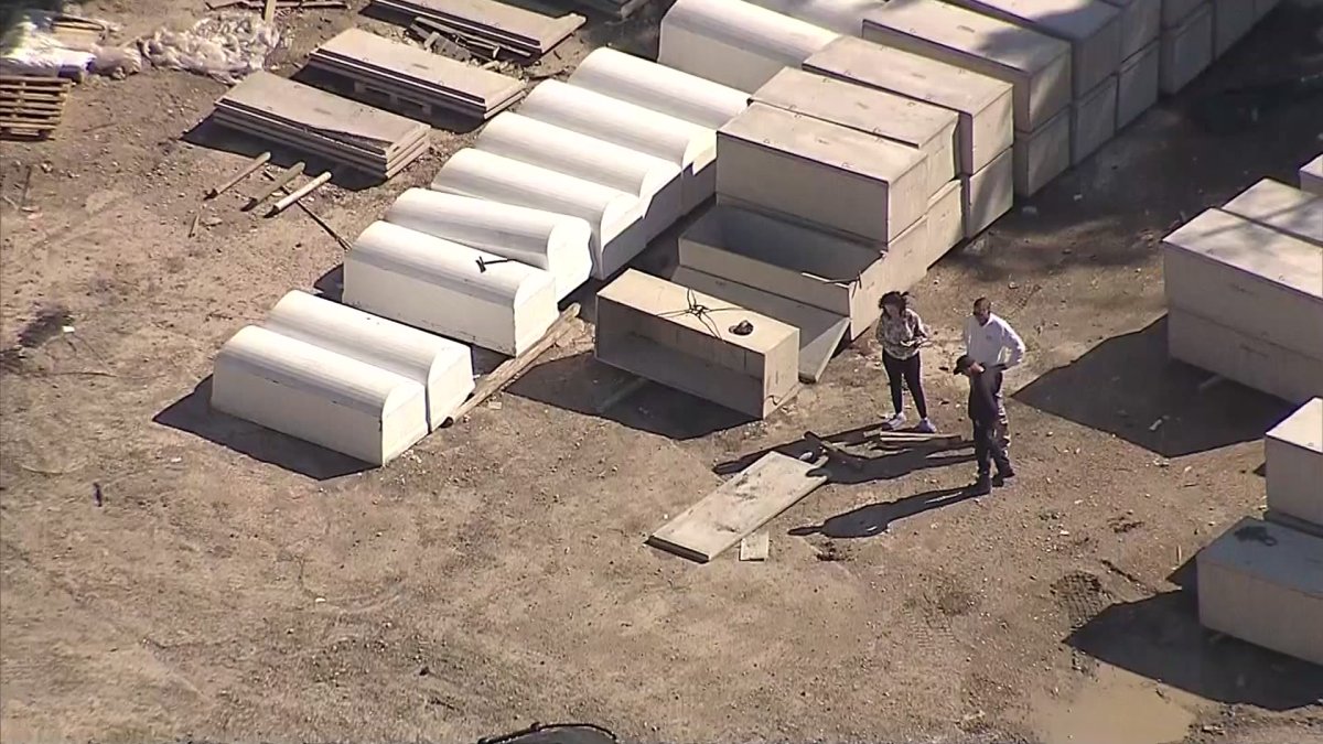 Emergency crews freed a man at 13005 Greenville Avenue in Dallas after a vault collapsed, but he later succumbed to his injuries