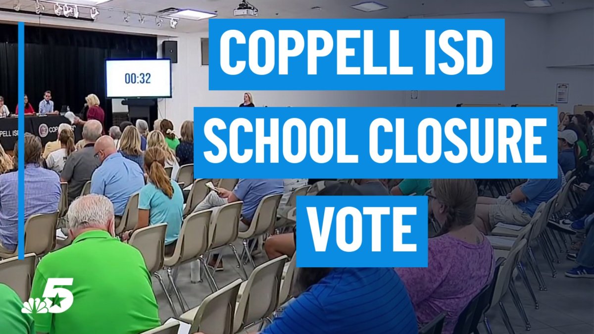 Vote on possible Coppell ISD school closure NBC 5 DallasFort Worth