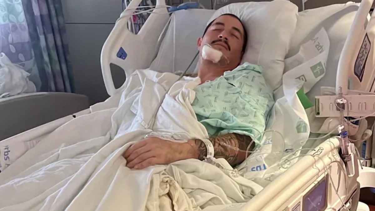 A husband and father of three is recovering in the hospital after family said he was shot several times while dropping off a food delivery in Mesquite.