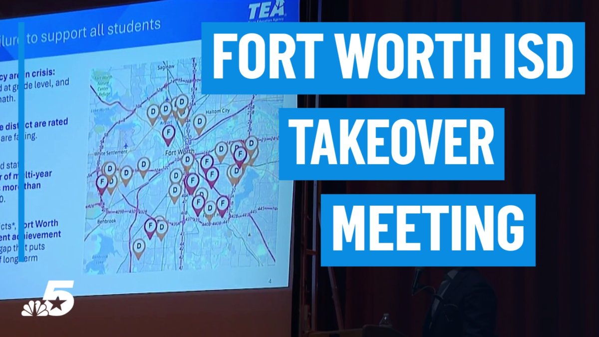Community meeting over Fort Worth ISD state takeover – NBC 5 Dallas ...