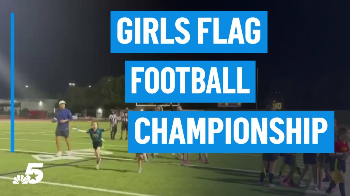 First down girls flag football win championship – NBC 5 Dallas-Fort Worth