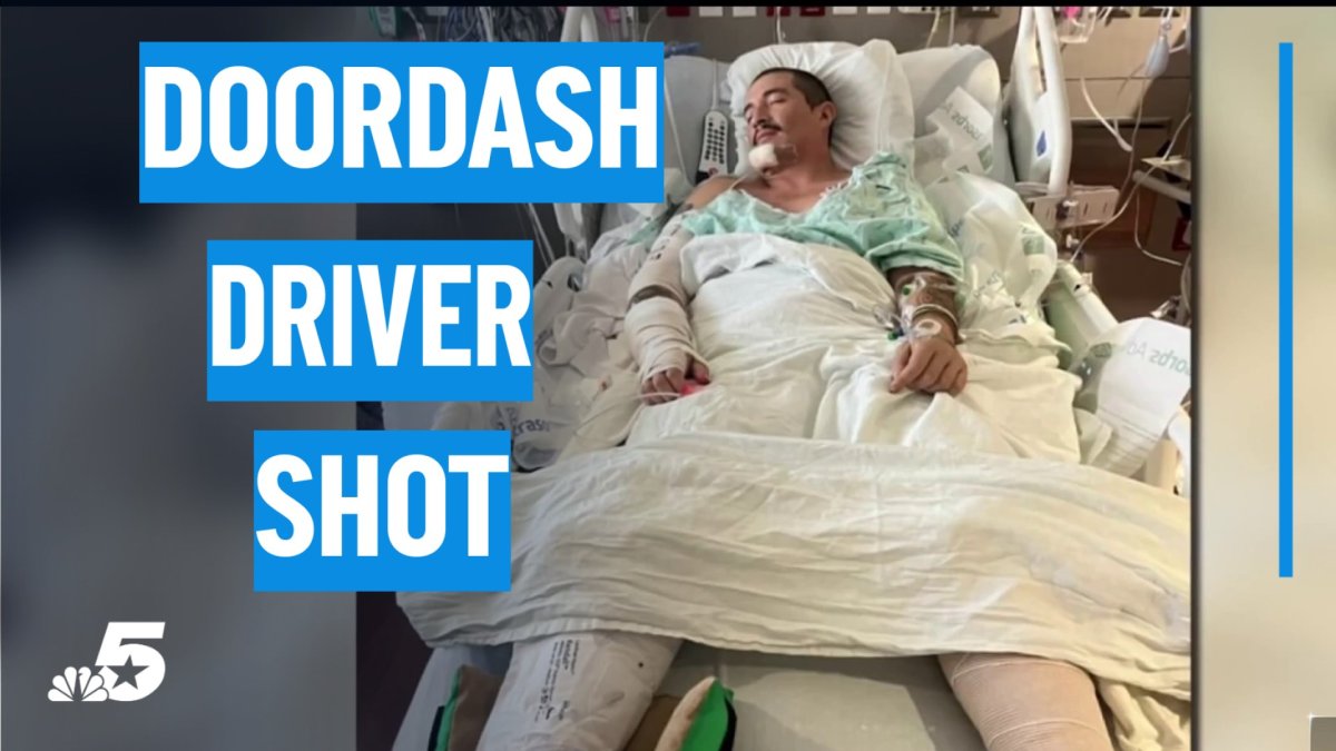 DoorDash driver speaks out after being shot during delivery – NBC 5 ...