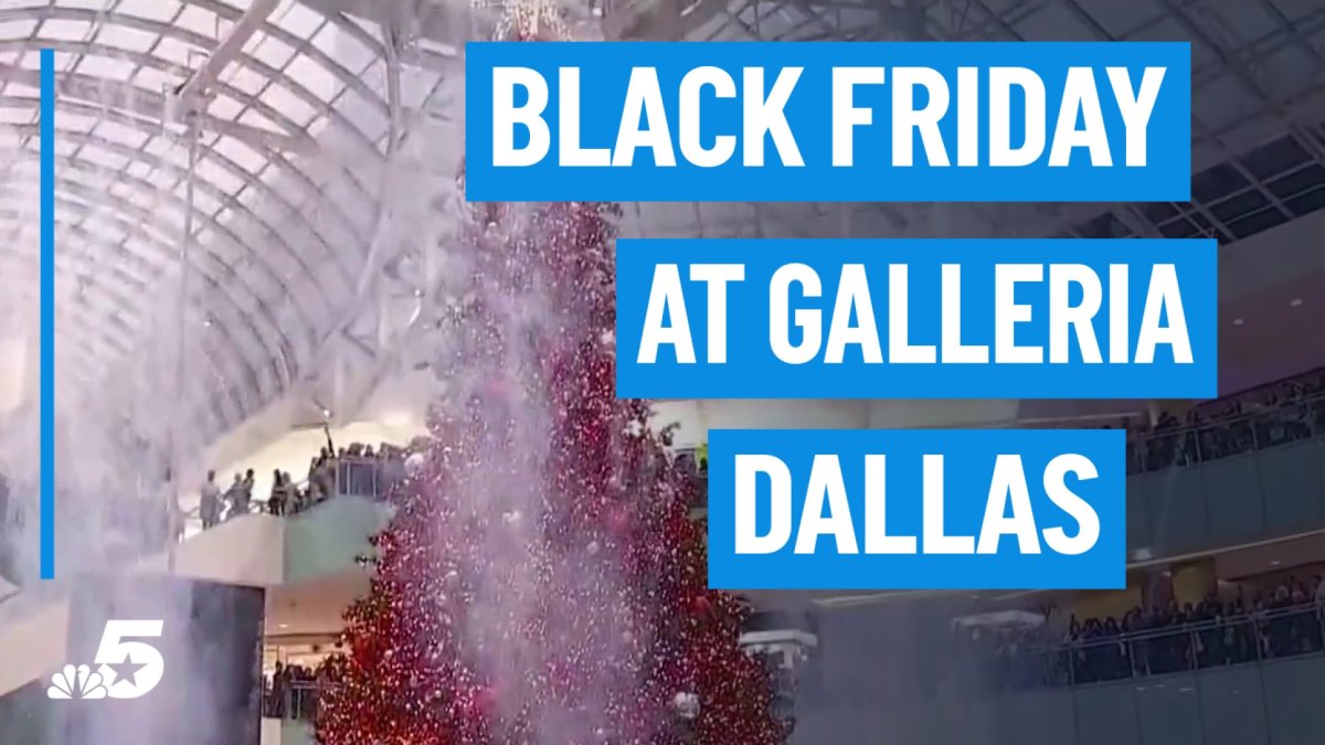 Black Friday fun at Galleria Dallas – NBC 5 Dallas-Fort Worth