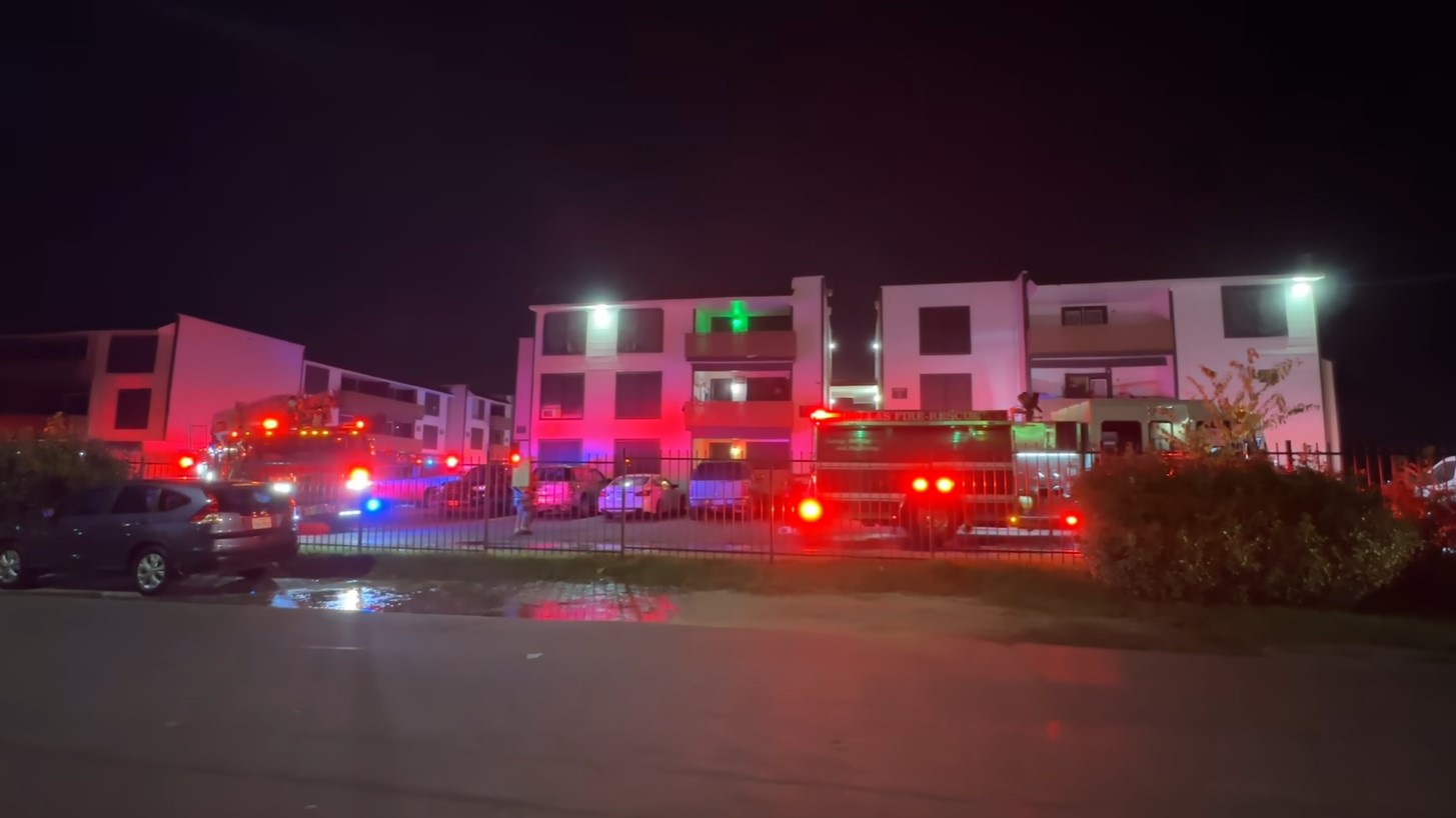 Residents displaced, apartments damaged in overnight Dallas fire