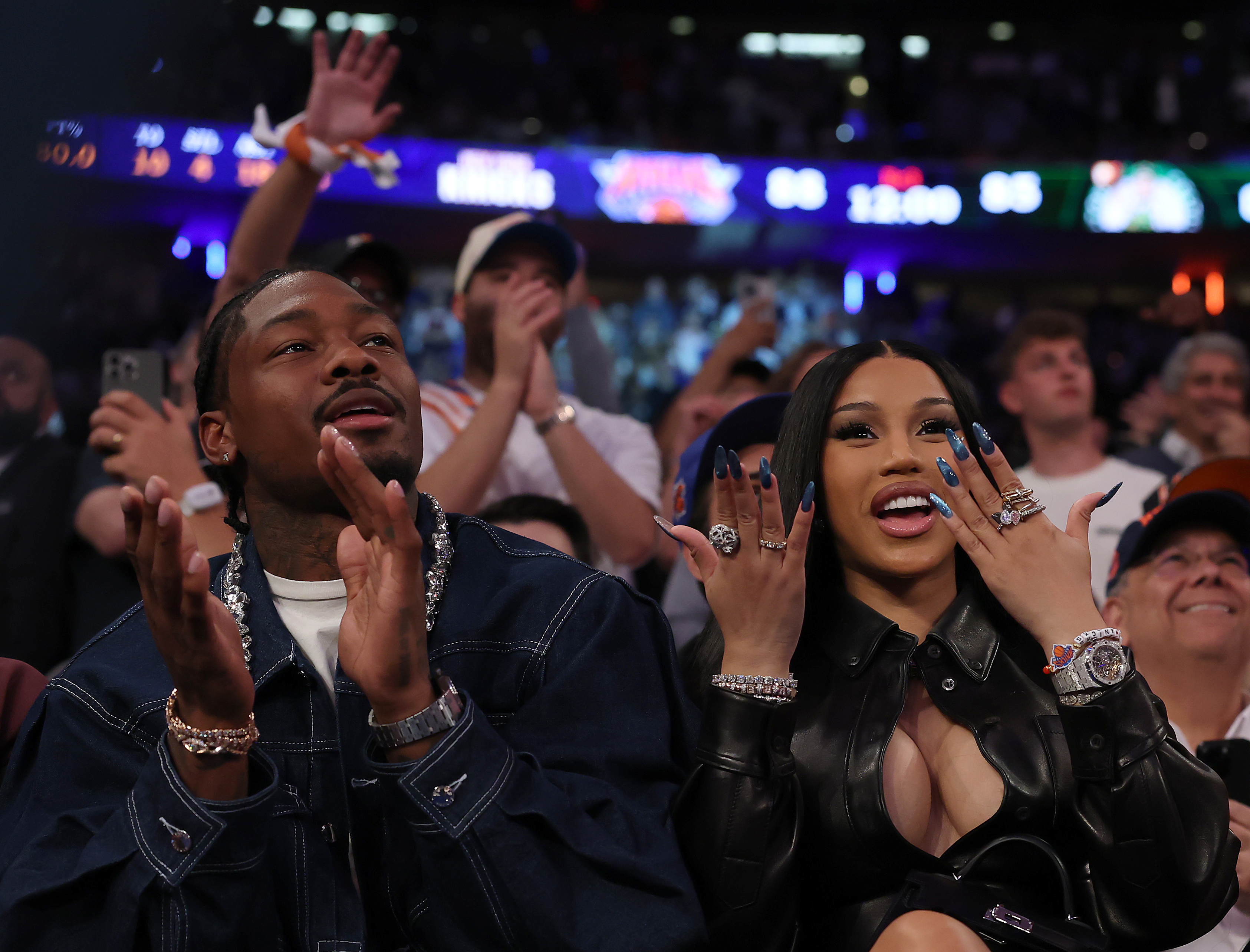 Cardi B shares first photos of baby with boyfriend Stefon Diggs – NBC 5 ...