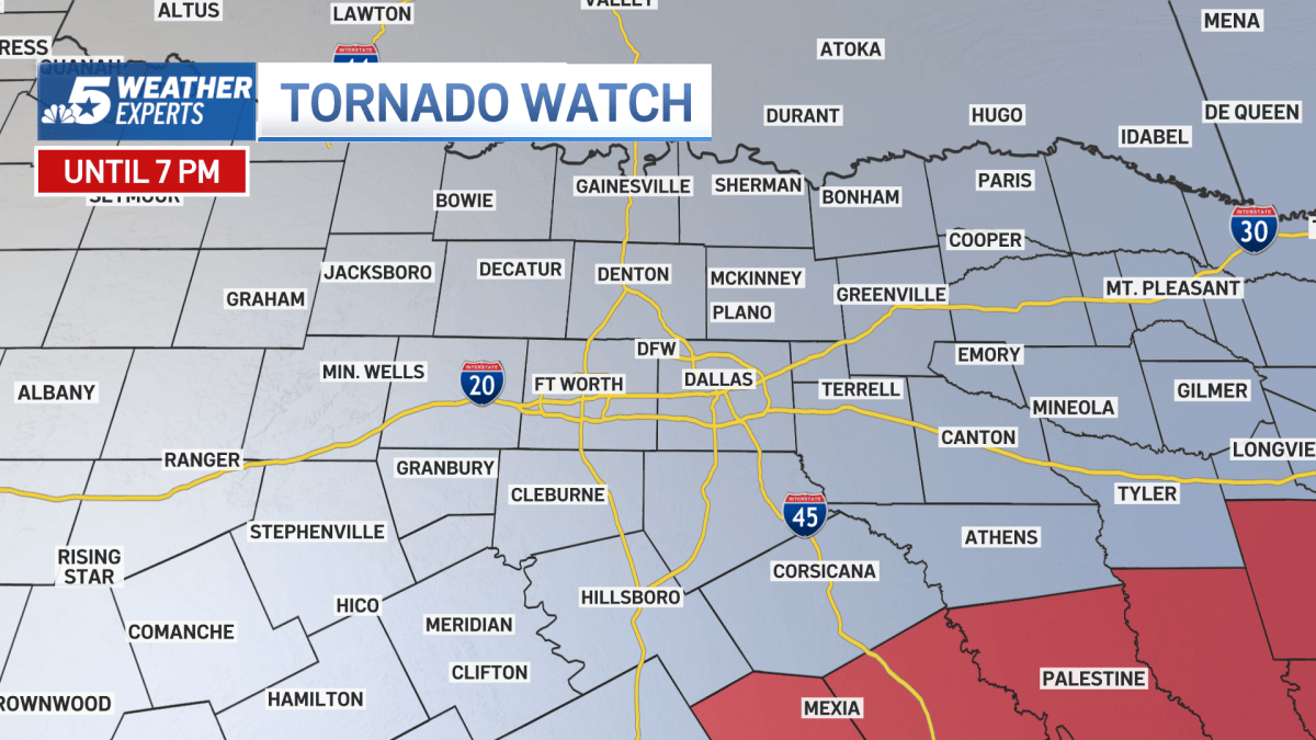 Storms to push through North Texas late Sunday into Monday – NBC 5 ...