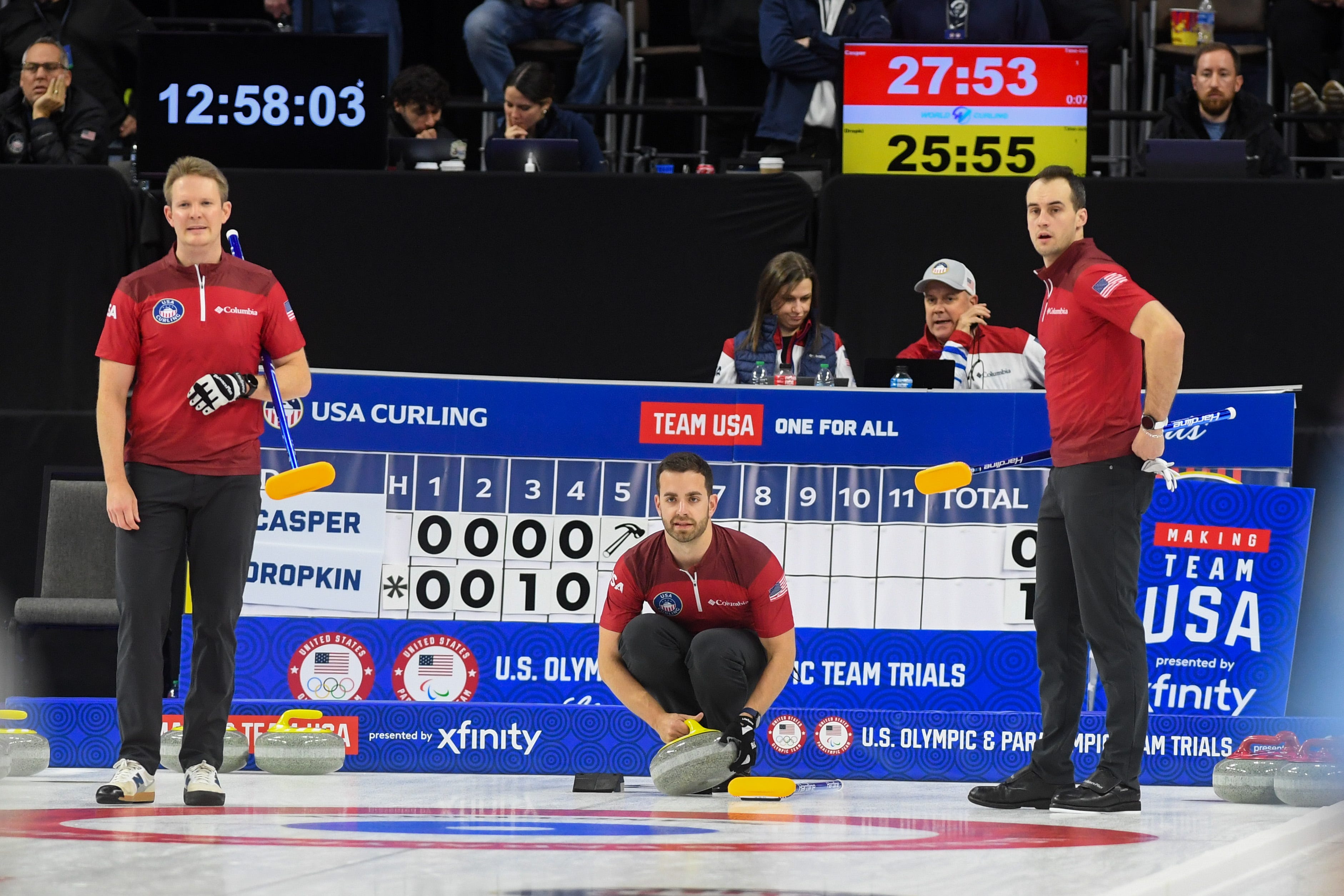 Team Casper dethrones Team Shuster to win 2025 U.S. Olympic Curling ...