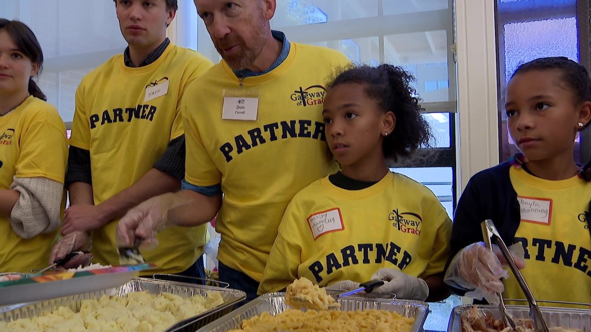 Refugee families introduced to Thanksgiving at Dallas church