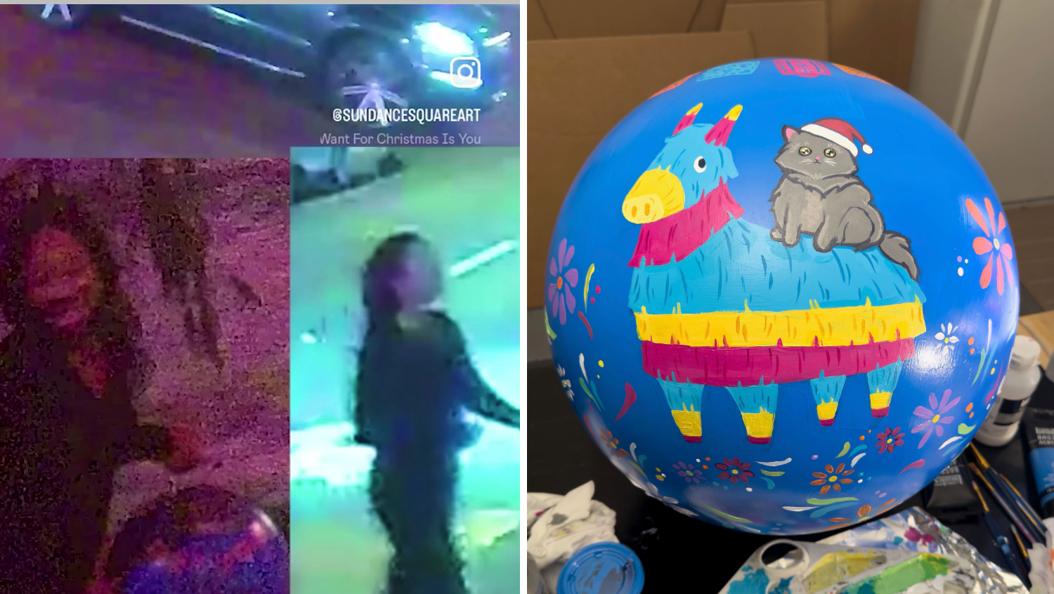 Sundance Square Christmas ornament stolen from tree, community wants it returned