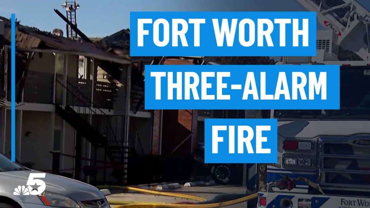 Dozens displaced after massive apartment fire in Fort Worth – NBC 5 ...