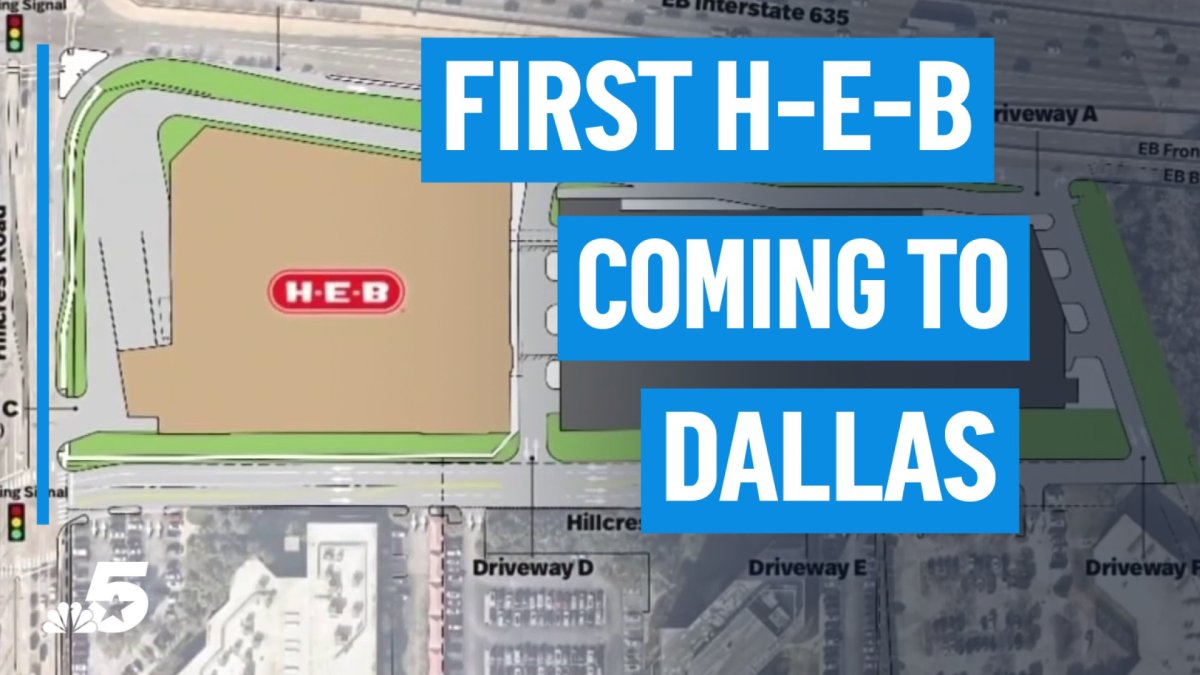 Dallas approves rezoning for city’s first HEB – NBC 5 Dallas-Fort Worth