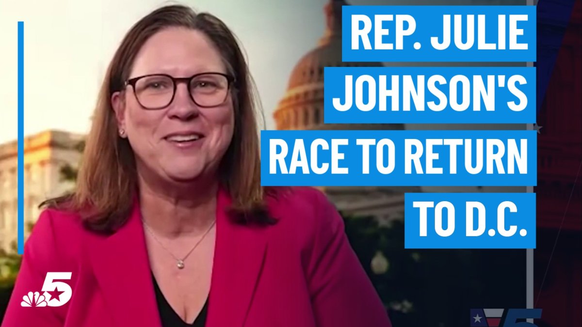Congresswoman Julie Johnson on her now competitive race to return to D ...