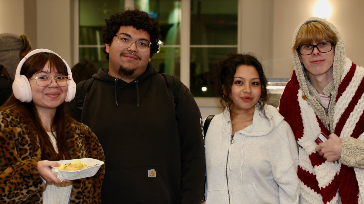 Texas Woman's University students enjoy ‘Finals Feast' before exams