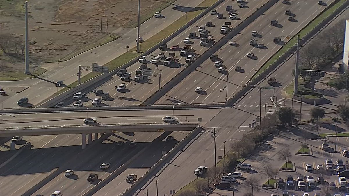 Crash shuts down all northbound lanes of U.S. 75 – NBC 5 Dallas-Fort Worth