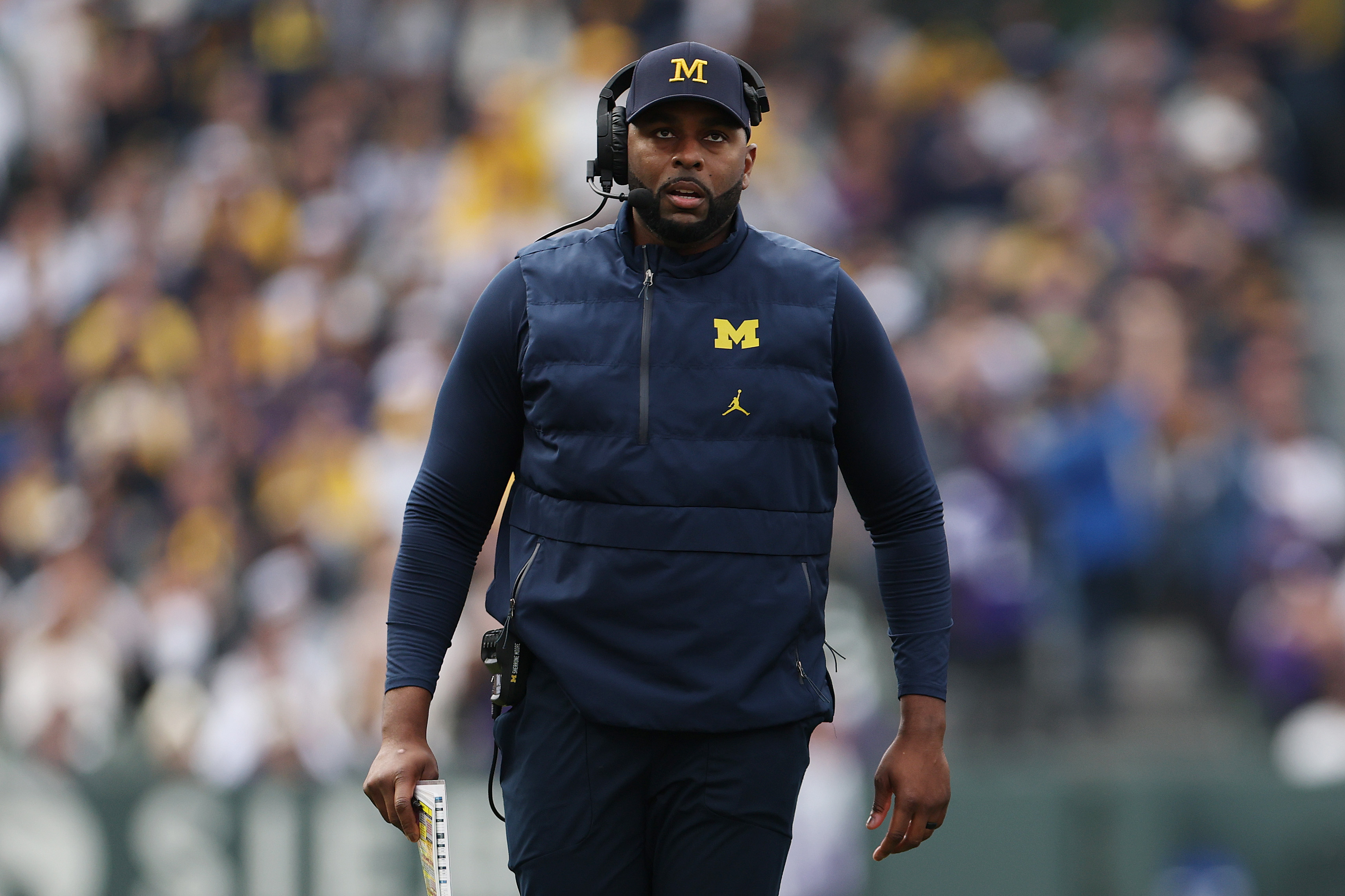 Sherrone Moore jailed as police investigate what led to fired Michigan coach's arrest